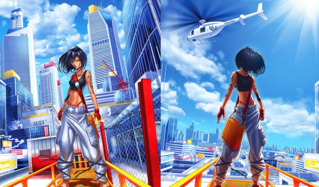mirrors edge art